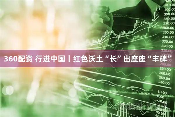 360配资 行进中国丨红色沃土“长”出座座“丰碑”