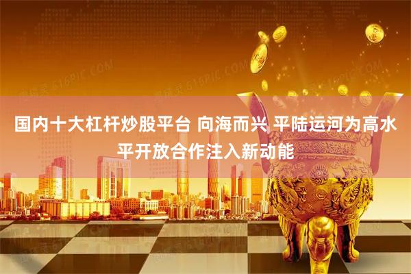 国内十大杠杆炒股平台 向海而兴 平陆运河为高水平开放合作注入新动能