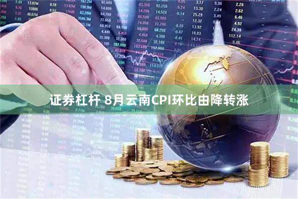 证券杠杆 8月云南CPI环比由降转涨